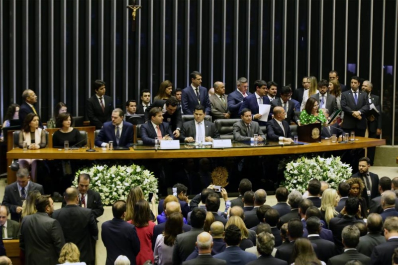 Toffoli, Raquel Dodge, Maia, Davi Alcolumbre... autoridades dos três Poderes participam da abertura dos trabalhos de 2019[fotografo]Luis Macedo / Câmara dos Deputados[/fotografo]