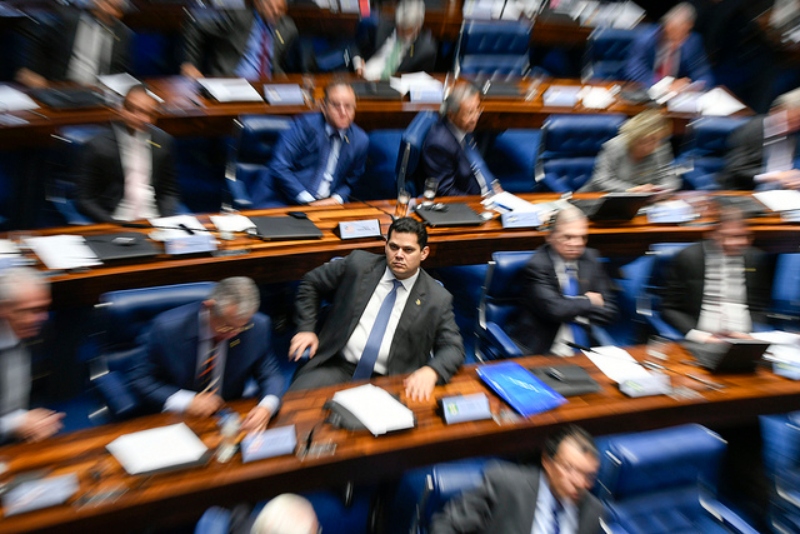 Presidente do Senado, Davi Alcolumbre [fotografo]Edilson Rodrigues / Agência Senado[/fotografo]