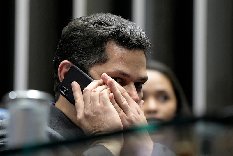 O presidente do Senado, Davi Alcolumbre [fotografo]Agência Senado[/fotografo]