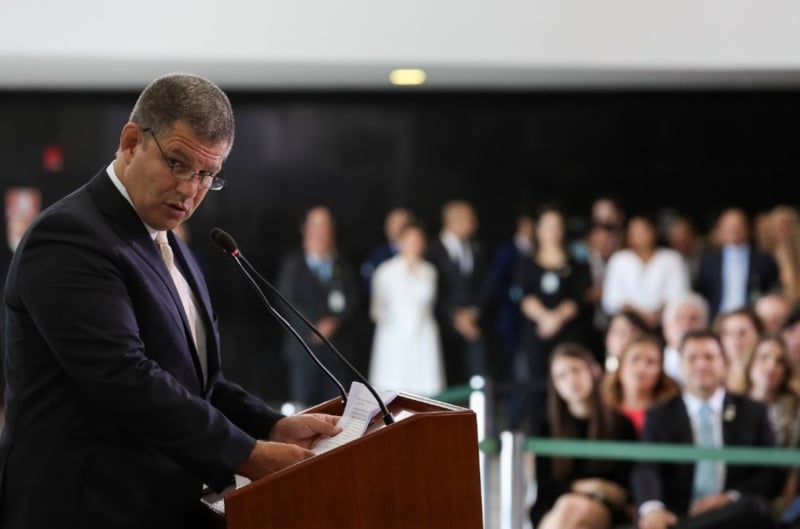 Bebianno em sua rápida passagem pelo governo Bolsonaro[fotografo]Marcos Corrêa / PR[/fotografo]