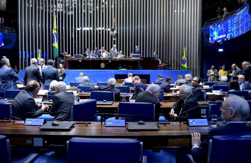 Líder do PT chegou a apresentar requerimento pedindo a retirada de pauta do pedido de desarquivamento, mas iniciativa foi derrotada por 61 votos a 8 em plenário[fotografo]Roque de Sá / Agência Senado[/fotografo]