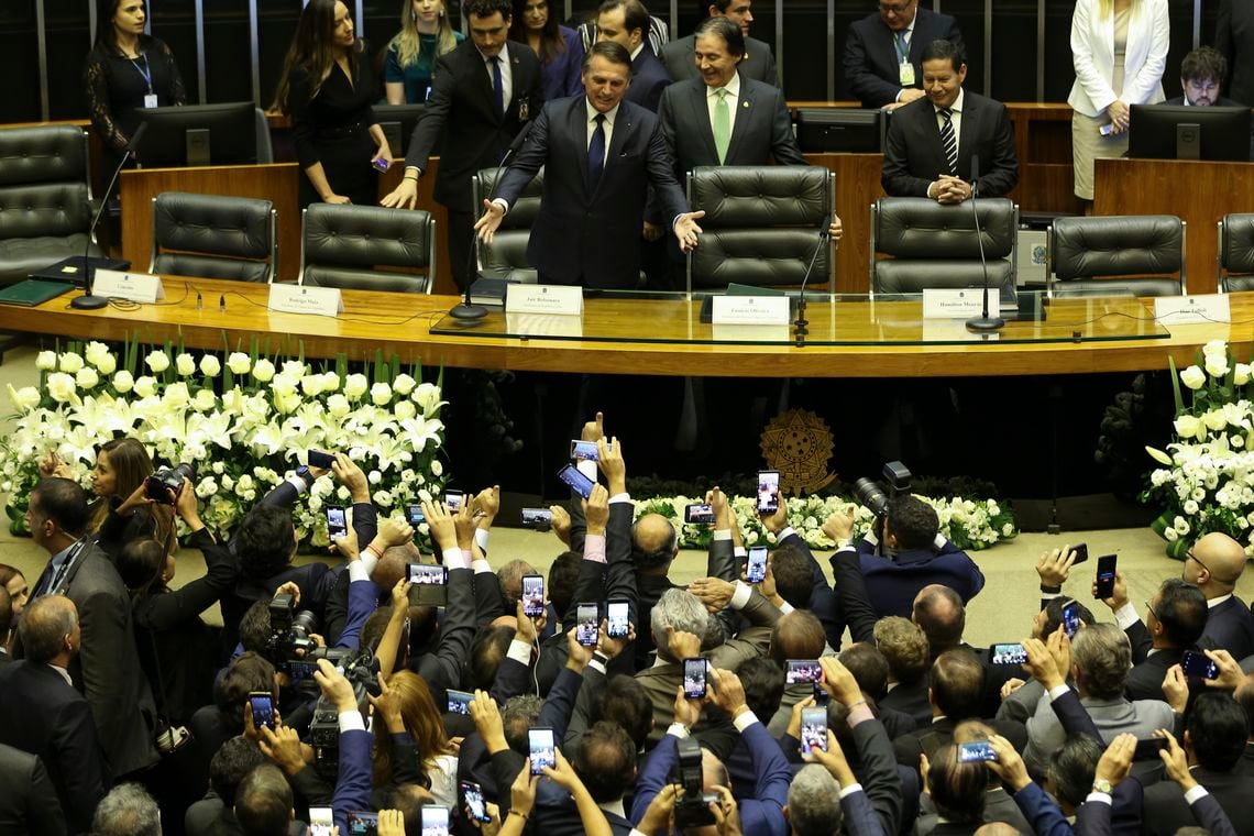 No novo Congresso, Bolsonaro encontrará uma direita encorpada. Muitos dos eleitos pegaram carona em sua popularidade[fotografo]José Cruz/ABr[/fotografo] 