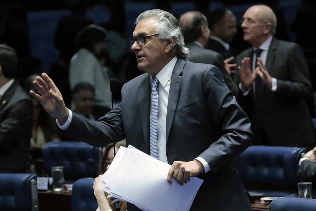 Governador de Goiás, Ronaldo Caiado [fotografo] Agência Senado [/fotografo]