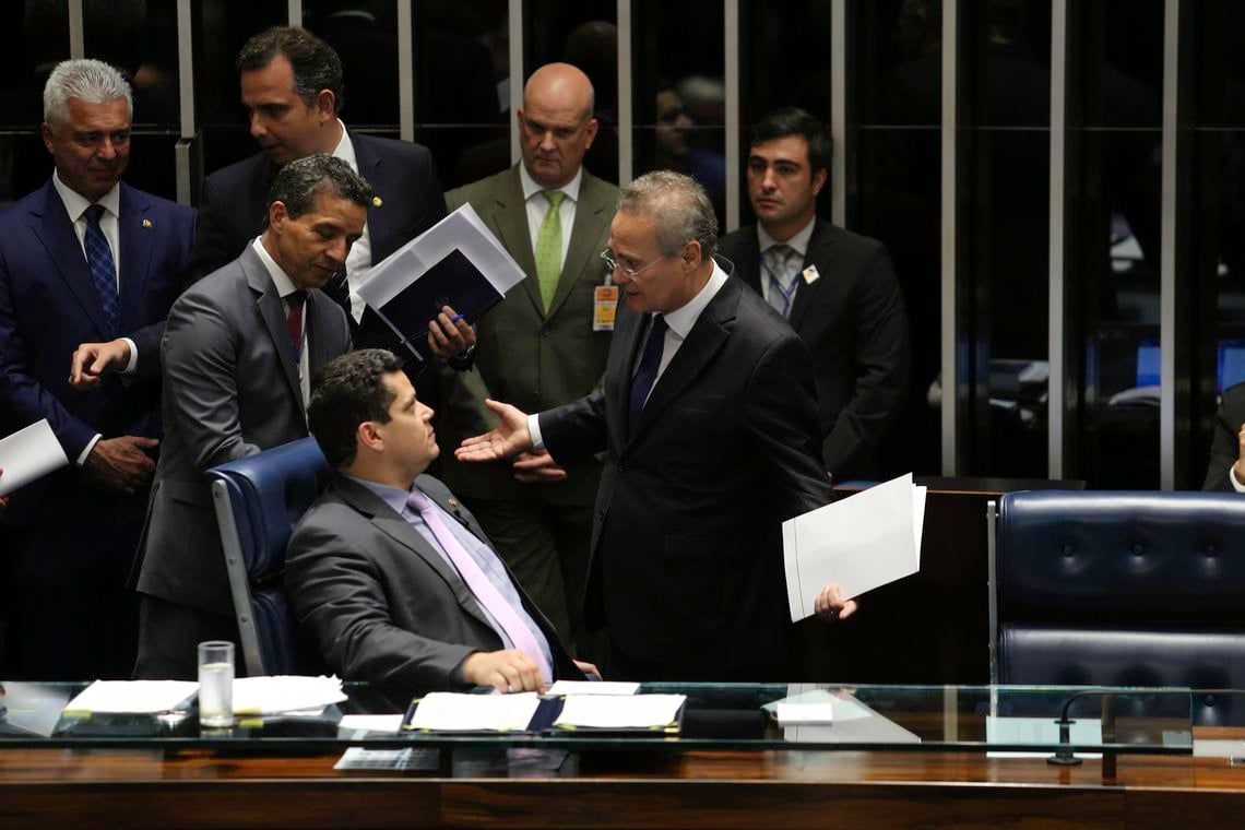 Renan bateu boca com Davi Alcolumbre[fotografo]Fábio Rodrigues Pozzebom/ABr[/fotografo]