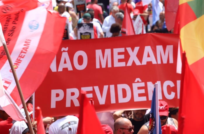 Representantes das principais centrais sindicais decidiram nesta quarta organizar protestos contra a reforma da Previdência[fotografo]CUT[/fotografo]