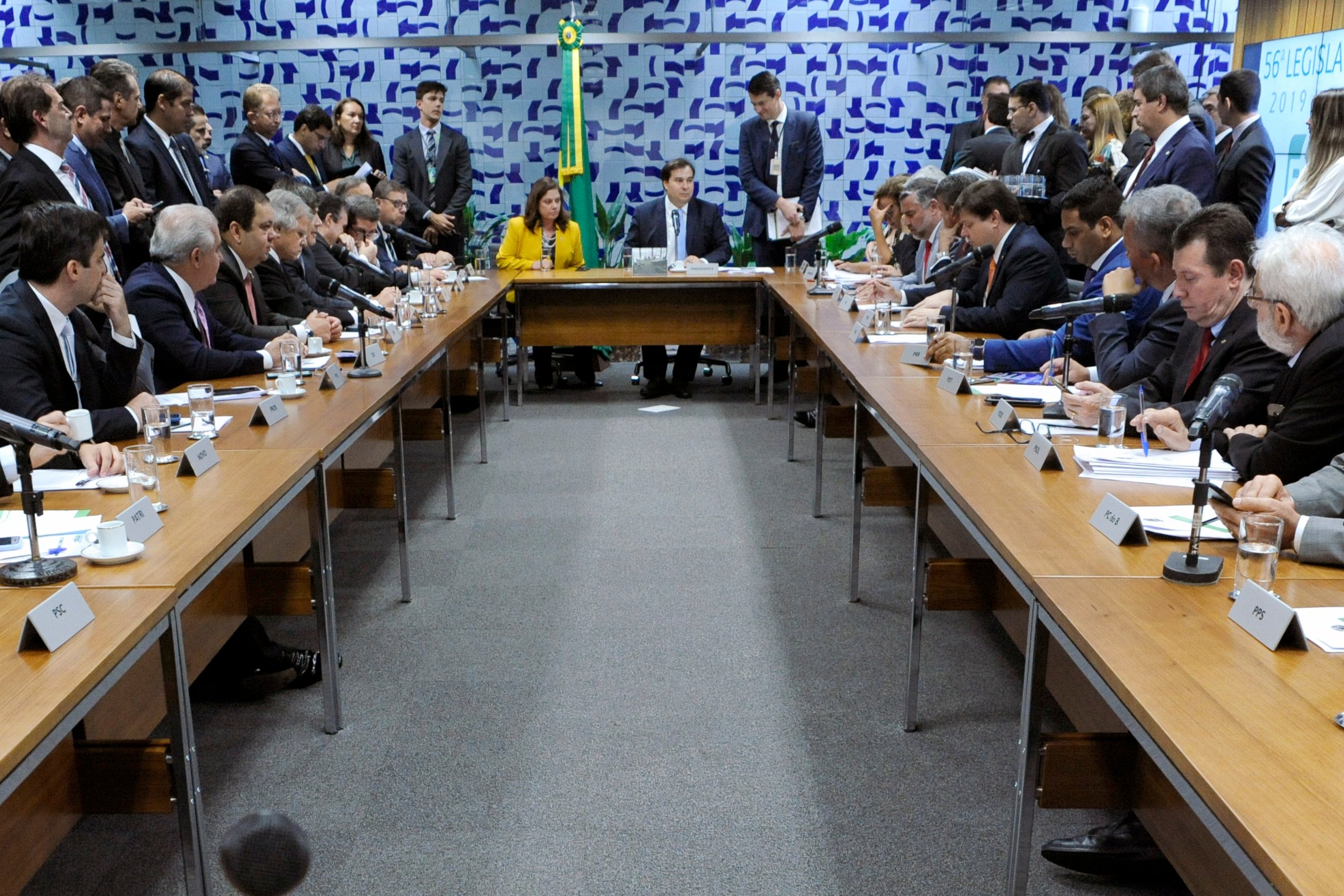 Líderes de 13 partidos anunciaram que barrarão mudanças no BPC e na aposentadoria rural propostas pela Reforma da Previdência [fotografo]Cleia Viana/Câmara[/fotografo]