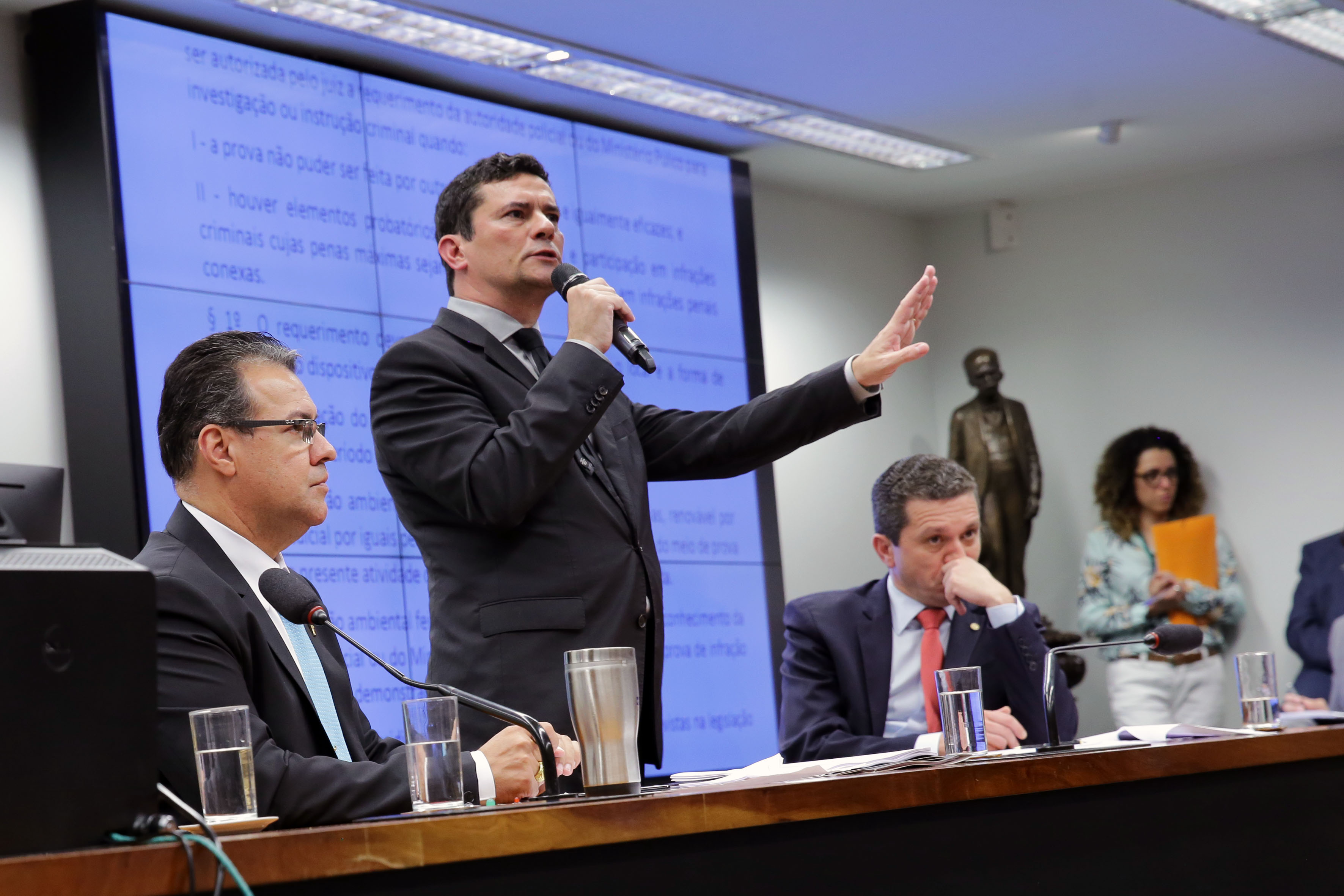 Moro apresentou pacote anticrime à bancada da bala em fevereiro [fotografo]Cleia Viana / Câmara[/fotografo]