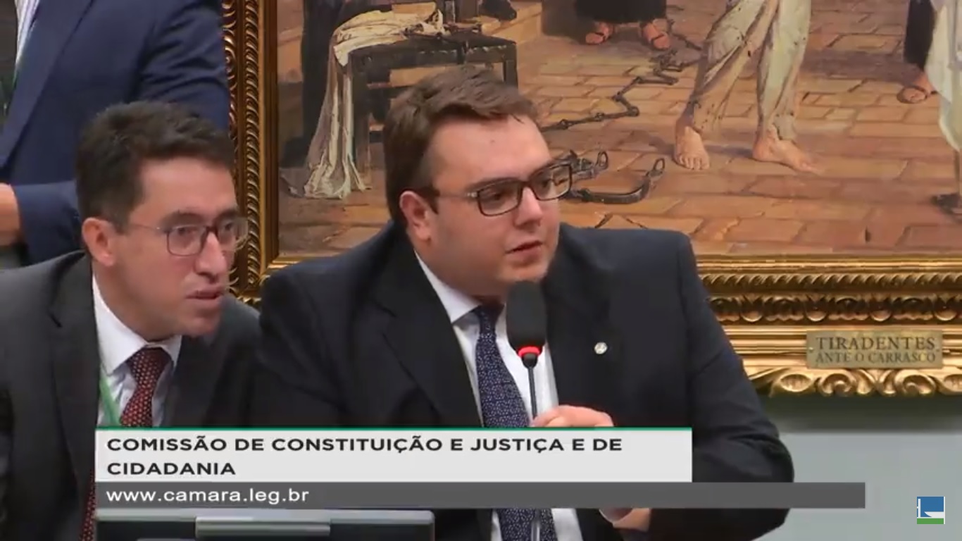 Francischini é presidente da CCJ da Cãmara [fotografo]Reprodução/TV Câmara[/fotografo]