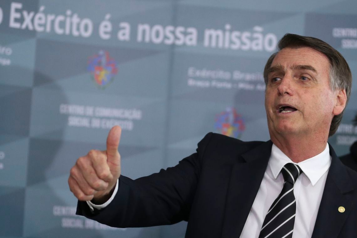 Bolsonaro afirmou ainda não ter recebido o texto dos militares[fotografo]José Cruz / Agência Brasil[/fotografo]