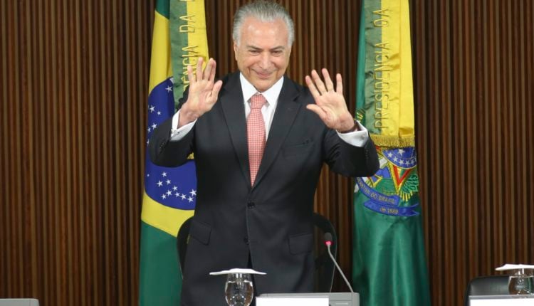 Ex-presidente busca ganhar tempo para que o MDB consiga construir um consenso ao redor da candidatura de Simone Tebet. Foto: Antonio Cruz/Agência Brasil