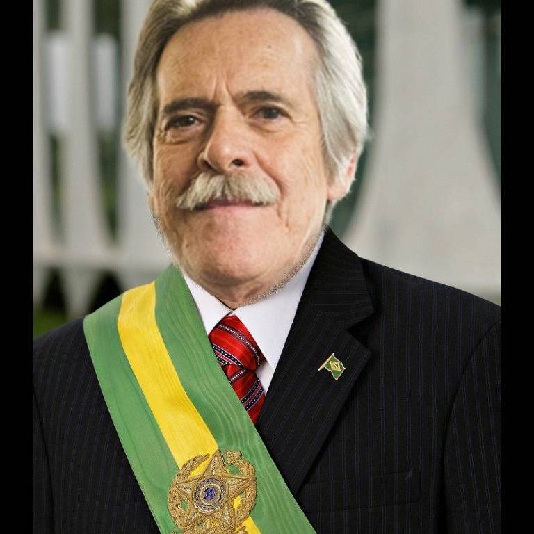 Montagem feita com foto do ator é uma das primeiras imagens a aparecer quando se busca por presidente do Brasil no Google Images