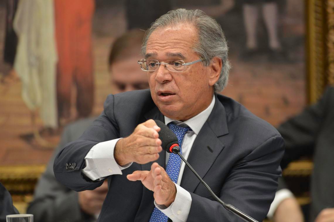 O ministro da Economia, Paulo Guedes. [fotografo]Fabio Pozzebom / Agência Brasil[/fotografo]