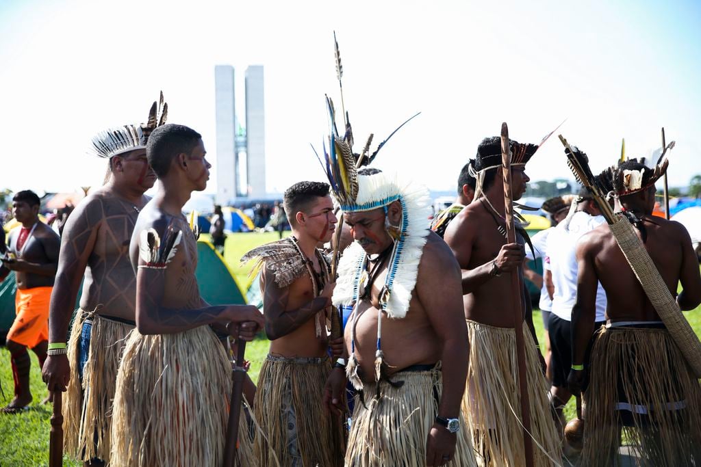 O número de candidatos e candidatas declarados indígenas em eleições federais, apesar de tímido, apresentou aumento constante desde 2014. Foto: José Cruz/Agência Brasil 