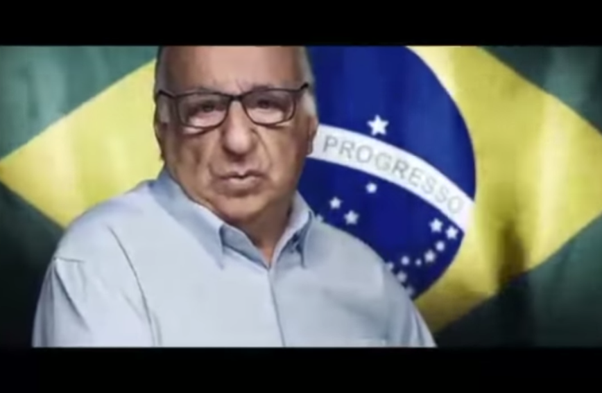 Paulo Amaral disse que foi contratado para ler um texto e que não sabia da finalidade do vídeo[fotografo]Reprodução[/fotografo]