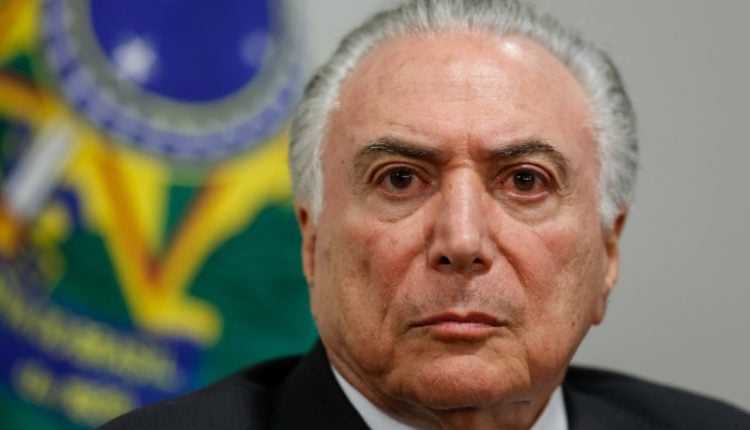 Temer desmentiu que tenha dado apoio a Bolsonaro