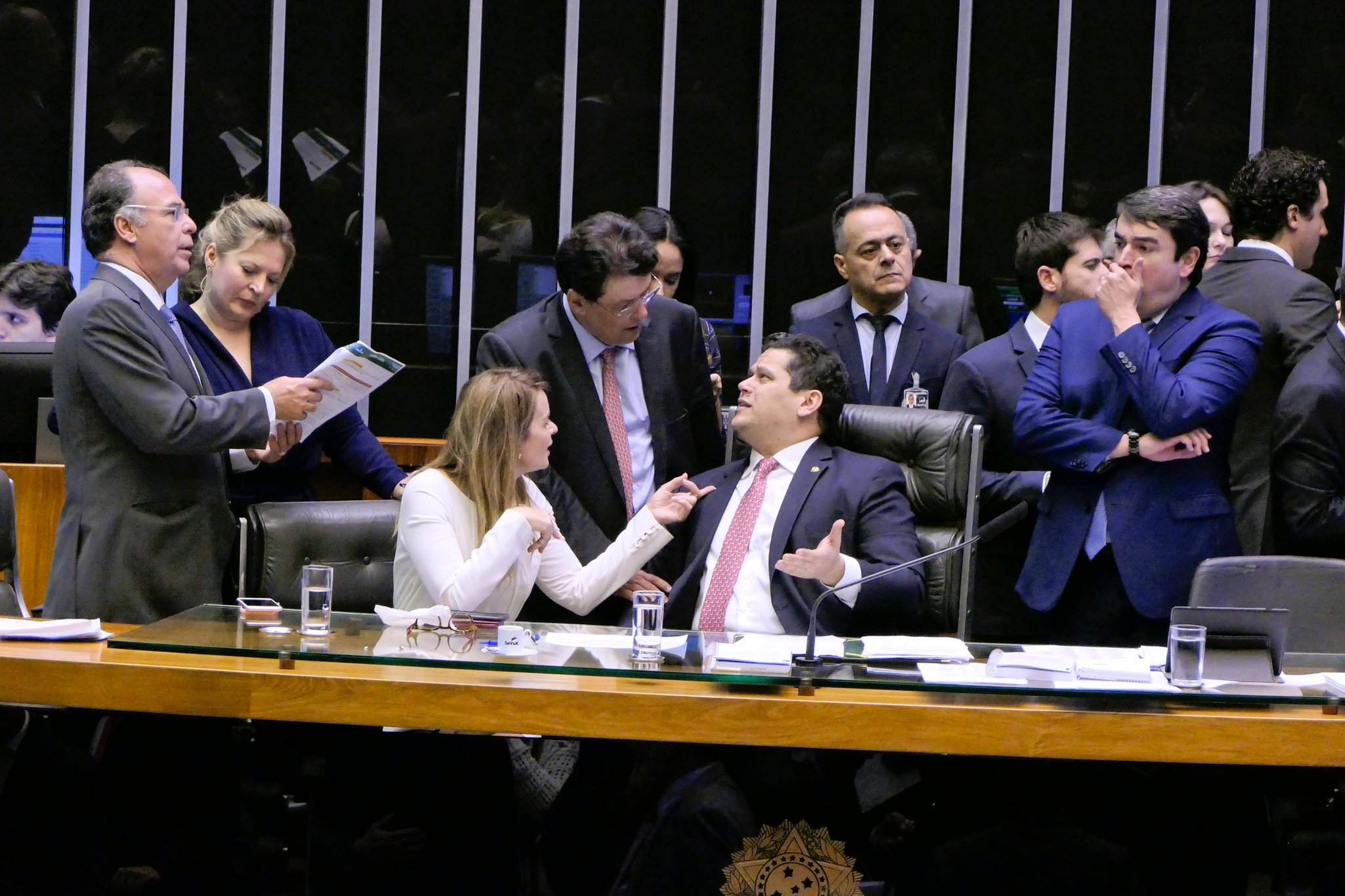 Sessão conjunta do Congresso na semana passada: deputados e senadores se reunião novamente nesta terça[fotografo]Roque de Sá/Agência Senado[/fotografo]