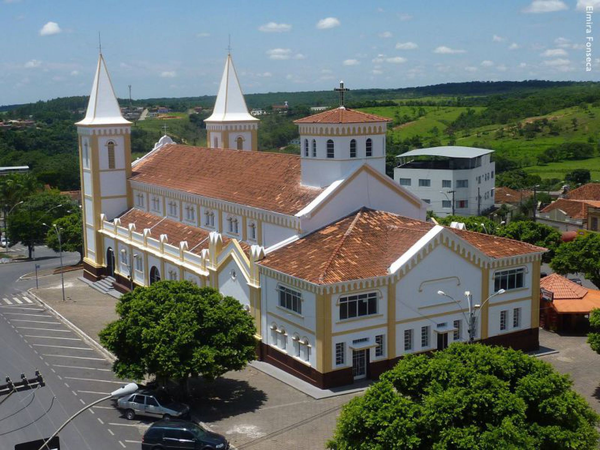 Vista da Igreja Matriz Nossa Senhora do Carmo, cartão-postal da pequena cidade mineira de Arcos[fotografo]Elmira Fonseca/CMArcos[/fotografo]