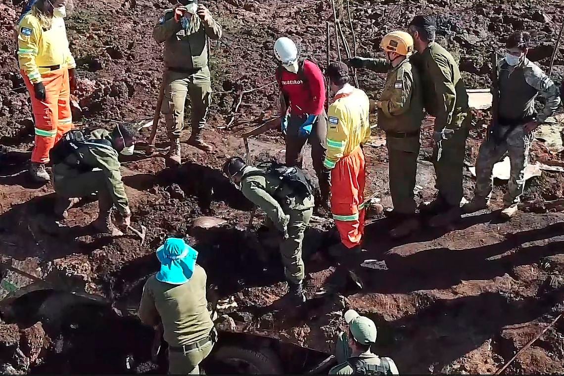 Último dia de trabalho das Forças de Defesa de Israel em Brumadinho[fotografo]Divulgação[/fotografo]