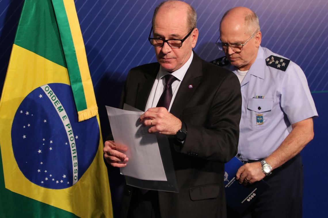 O ministro da Defesa, Fernando Azevedo e Silva [fotografo] Fabio Rodrigues Pozzebom/Agência Brasil [/fotografo]