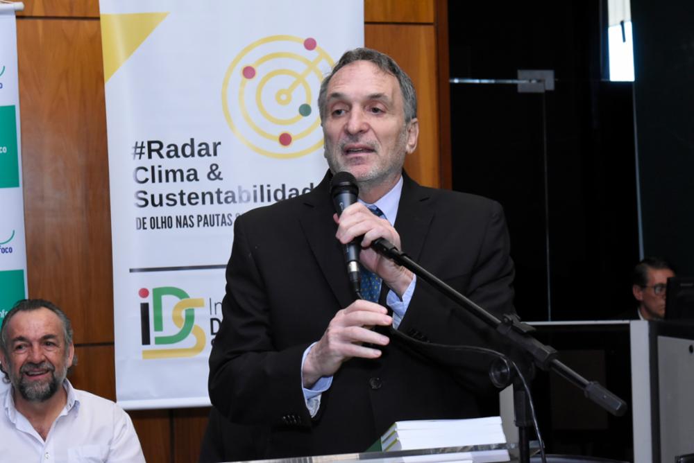 Fábio Feldmann durante evento da Frente Parlamentar Ambientalista em comemoração ao dia do Meio Ambiente, 5 de junho. Reila Maria/Câmara dos Deputados