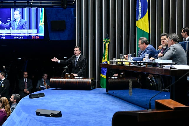 Relator do projeto, Rodrigo Pacheco diz que proposta foi aperfeiçoada durante tramitação no Senado. Texto terá de voltar à Câmara[fotografo]Ag. Senado[/fotografo]