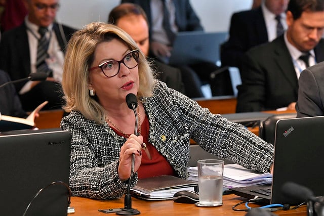 Senadora Juíza Selma (Podemos-MT). [fotografo] Geraldo Magela/Agência Senado [/fotografo] 