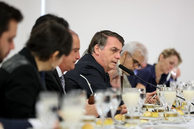 Bolsonaro falou sobre o Nordeste no mesmo dia em que, em café da manhã com jornalistas estrangeiros, falou que não havia fome no Brasil. Foto: Marcos Corrêa/PR