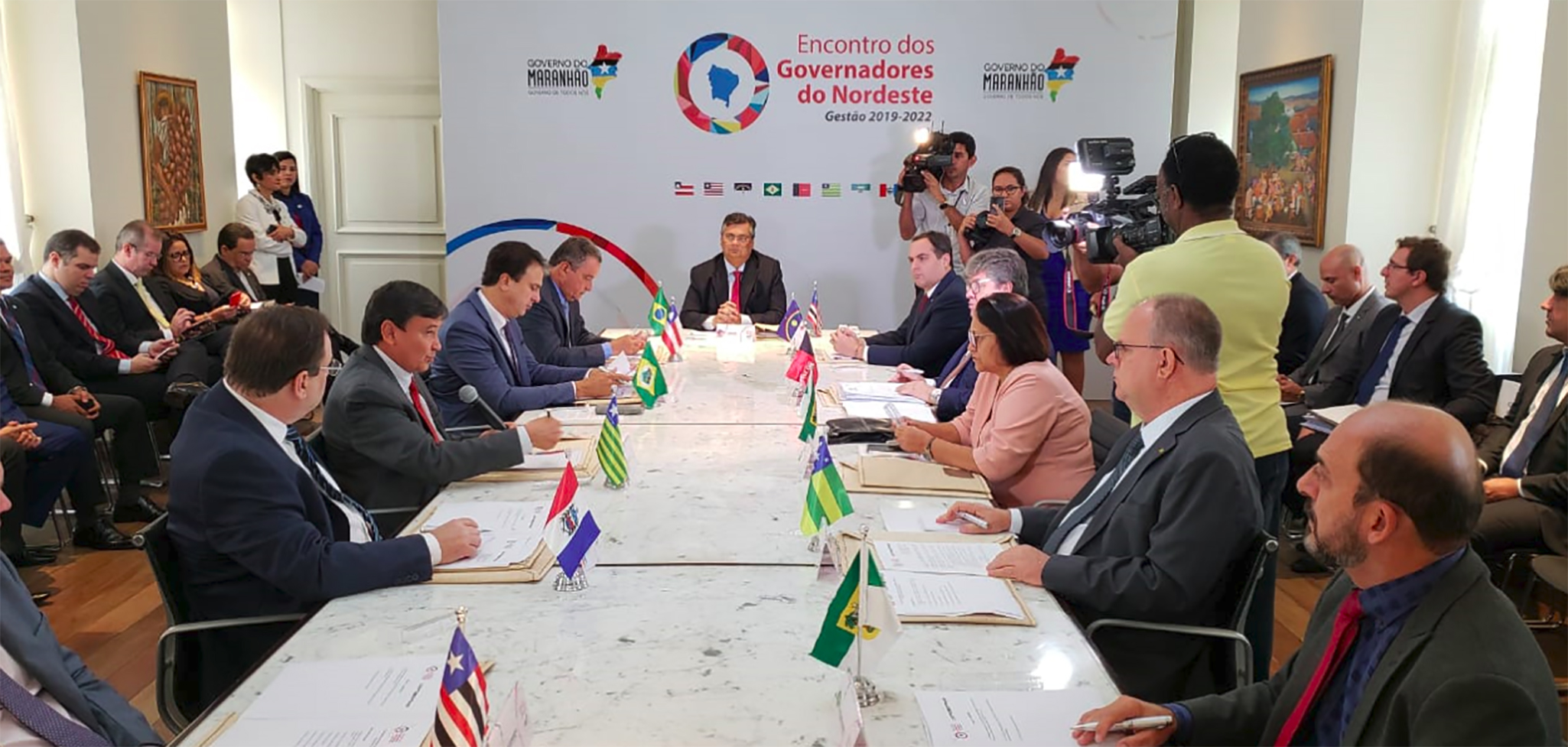 Governadores se encontram na Bahia nesta segunda-feira para lançar o Consórcio Nordeste. Foto: Governo de Pernambuco