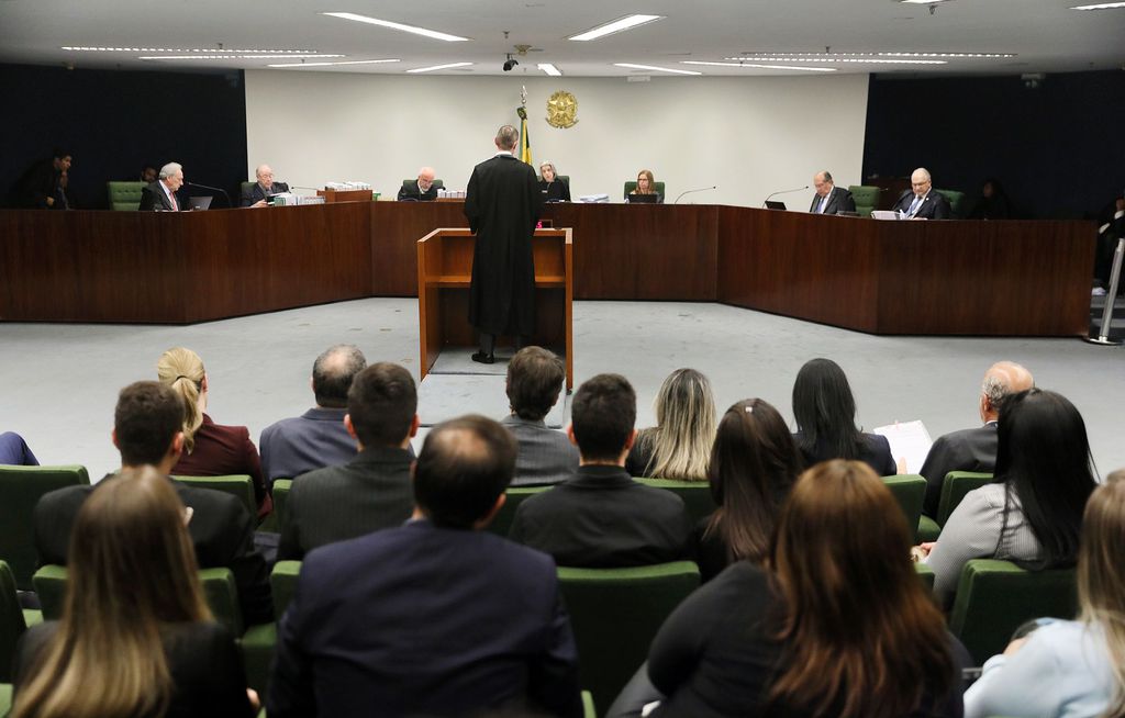 Sessão da 2ª turma do STF.