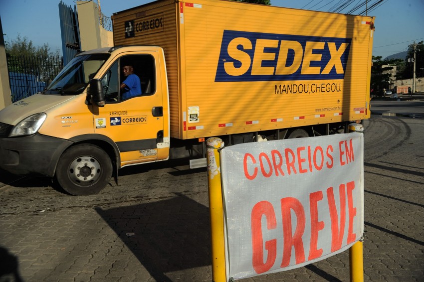 Correios anunciam greve por tempo indeterminado.
[fotografo] Felipe Frazão / Agência Brasil [fotografo/]