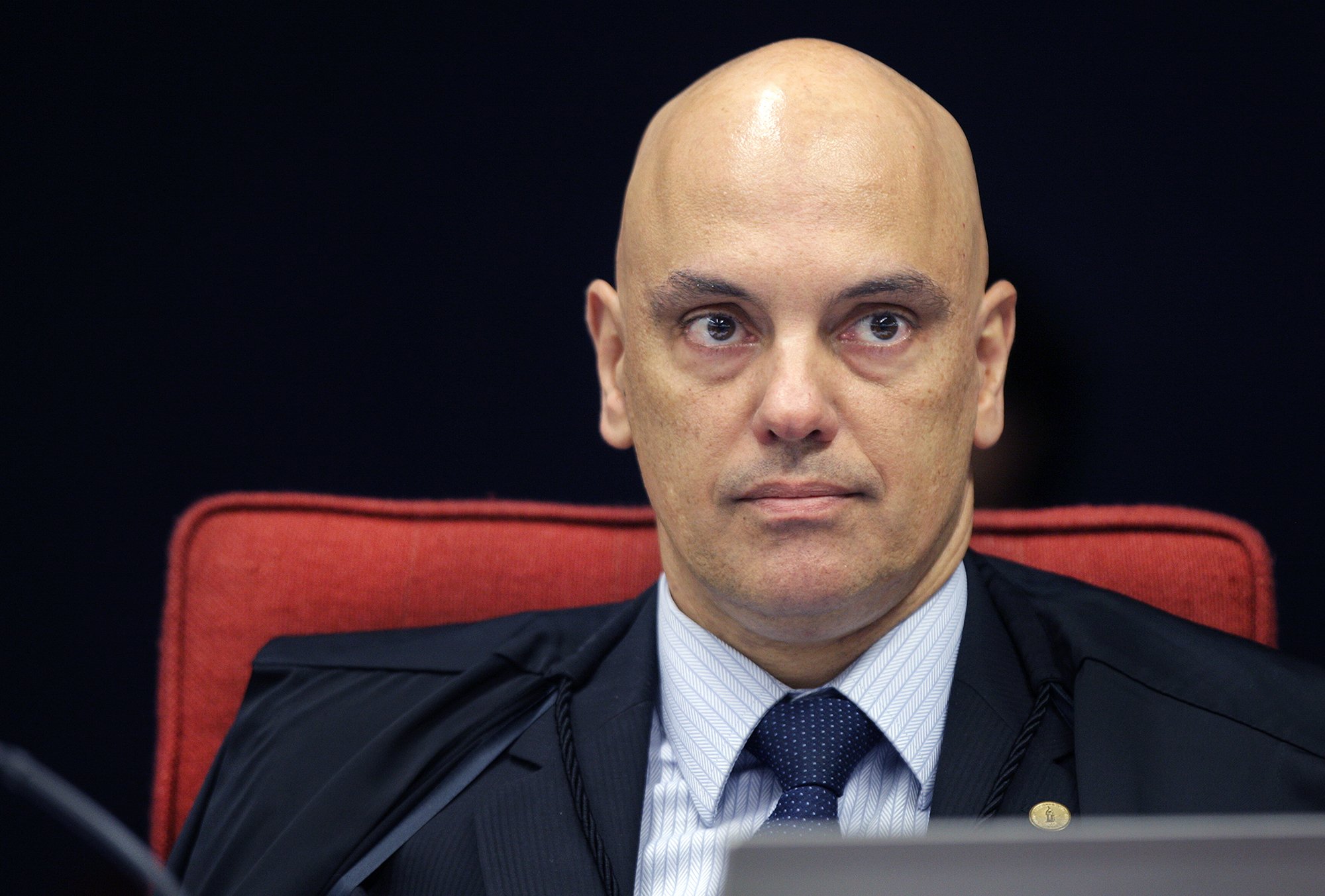 Ministro Alexandre de Moraes libera imagens do ministério da Justiça à CPMI. Foto: Nelson Jr / STF 