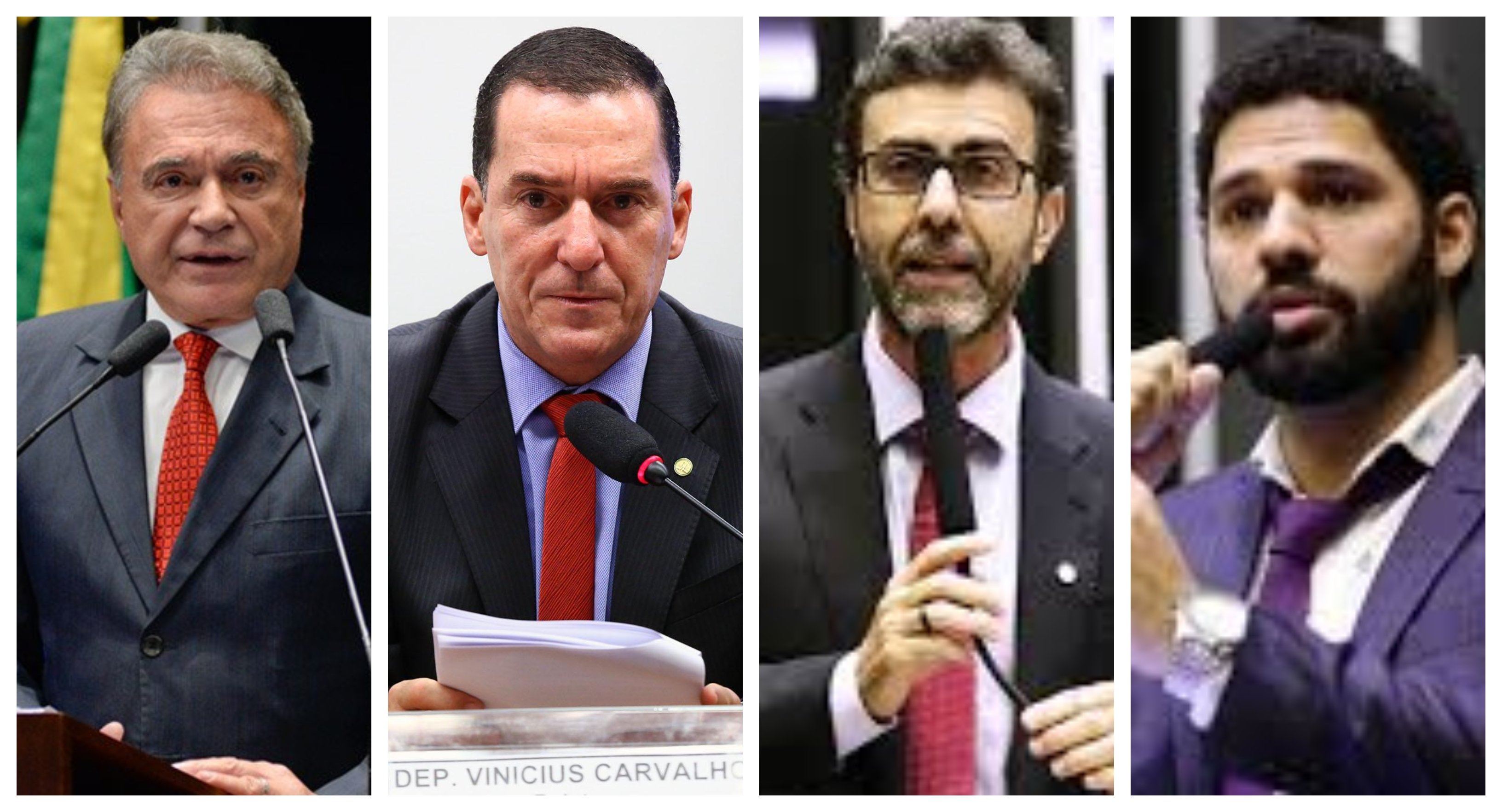 Alvaro Dias, Vinicius Carvalho, Marcelo Freixo e David Miranda aparecem na frente na primeira parcial da votação na internet da categoria 