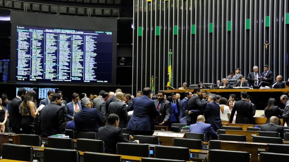 Câmara aprovou texto-base da reforma da Previdência em 2º turno.
[fotografo]Luis Macedo / Câmara dos Deputados[/fotografo]