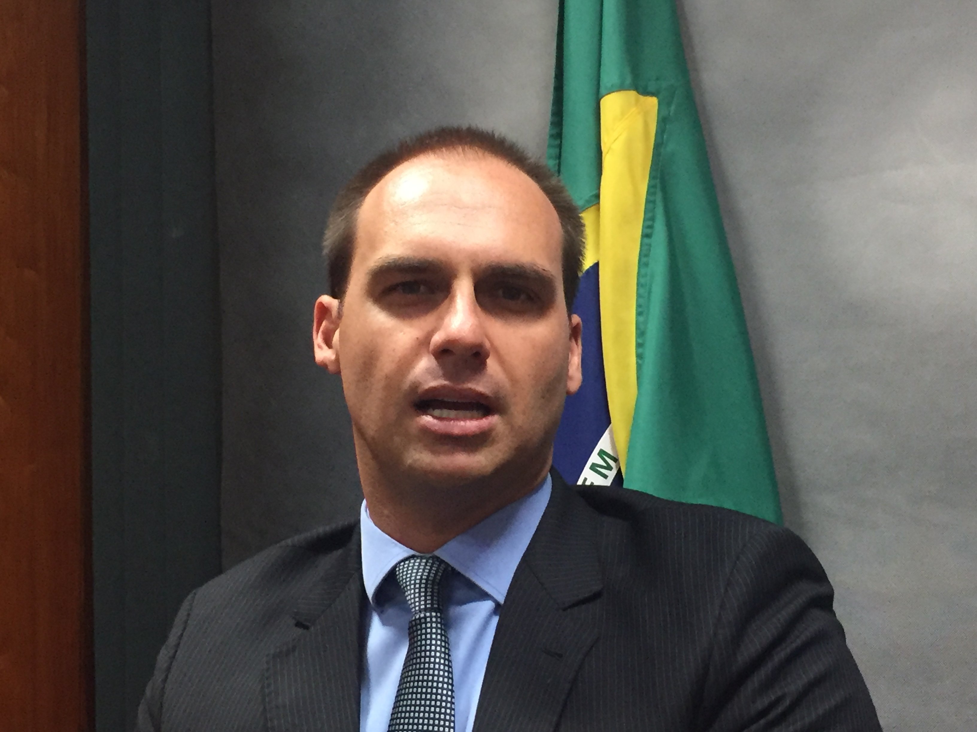 Eduardo Bolsonaro 
[fotografo] Sylvio Costa /Congresso em Foco [/fotografo]