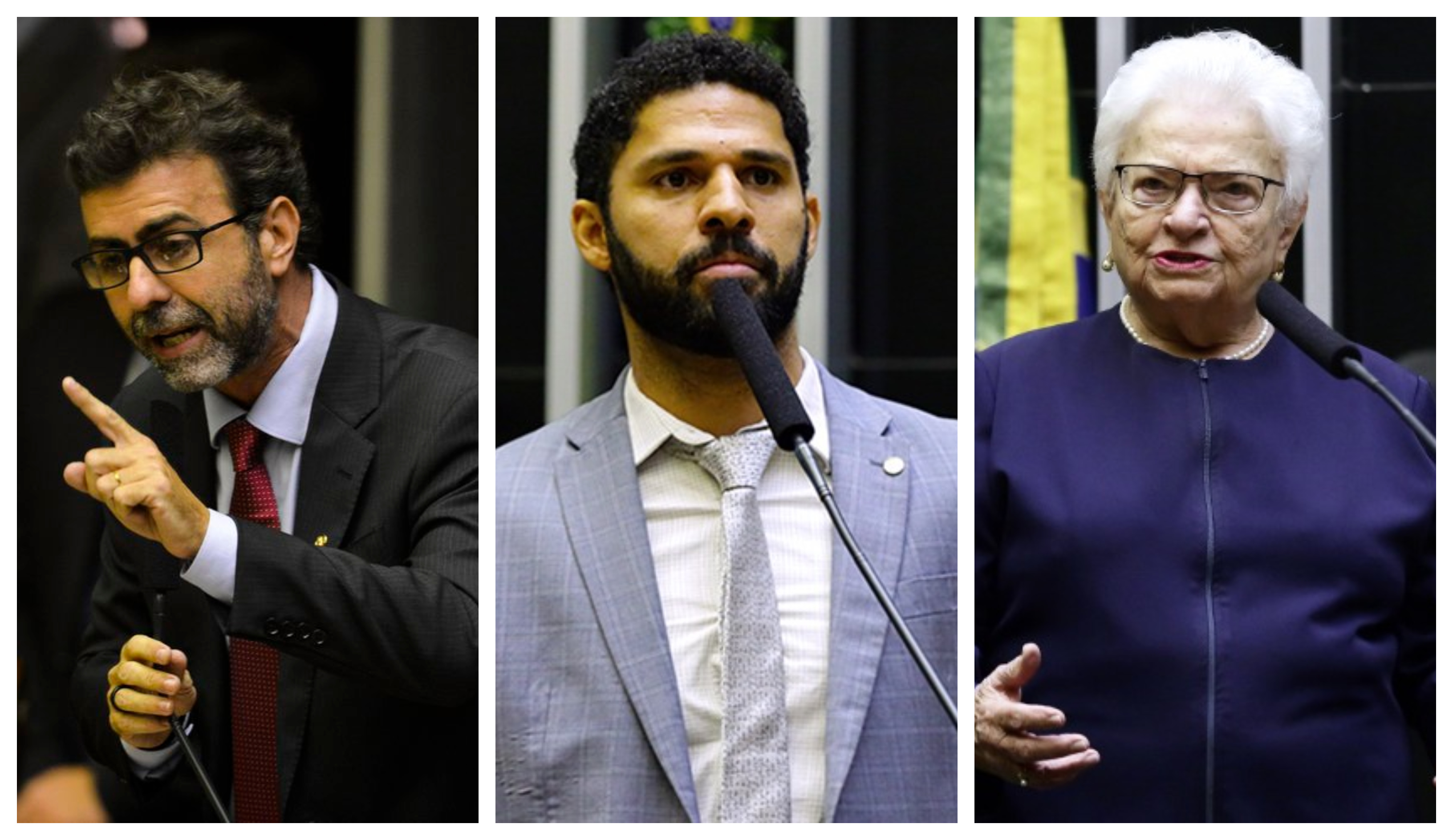 Marcelo Freixo, David Miranda e Luiza Erundina: trio do Psol se destaca na primeira parcial da categoria 