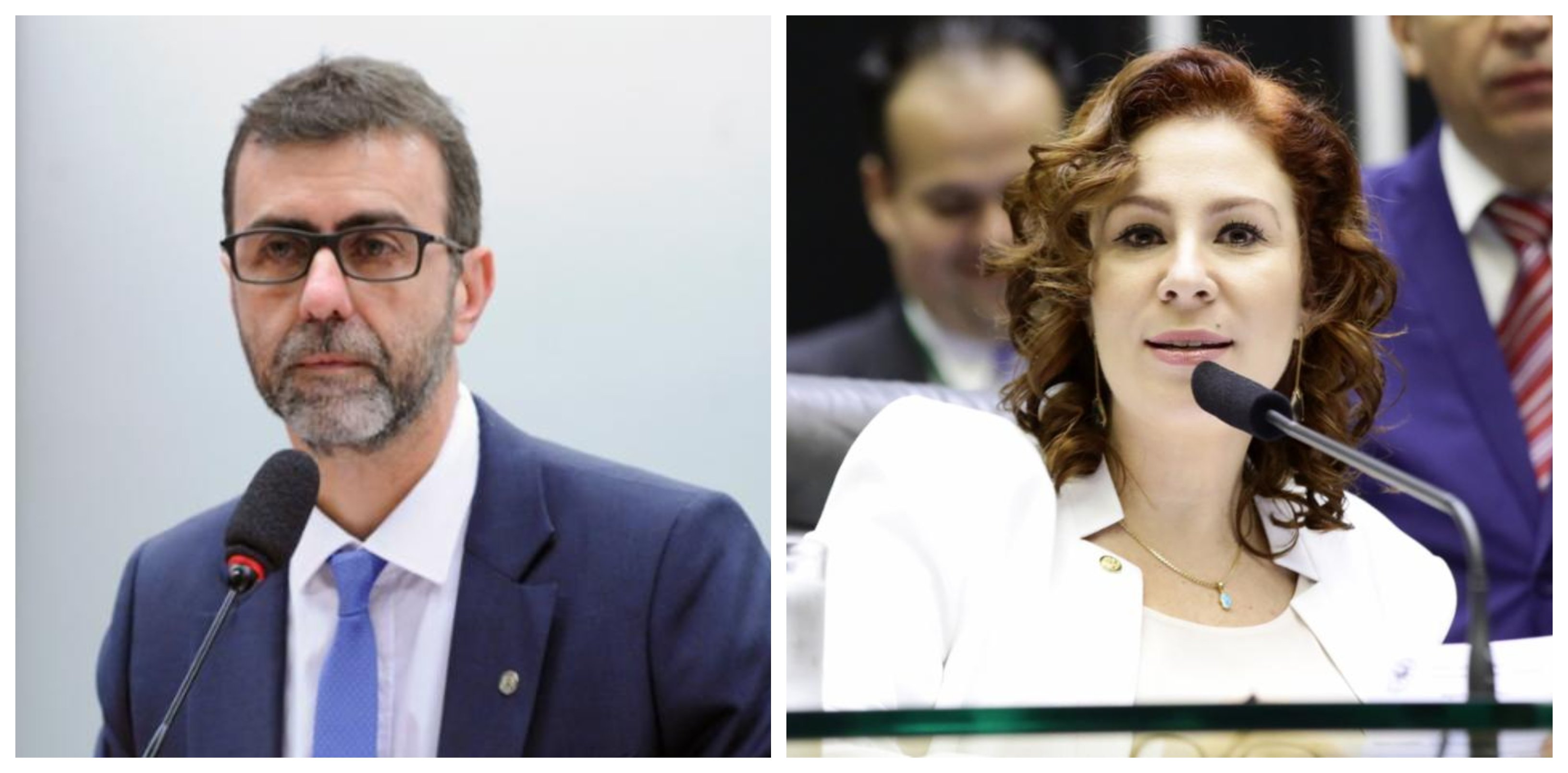 Marcelo Freixo, do Psol, e Carla Zambelli, do PSL, são os mais votados na segunda parcial da categoria 