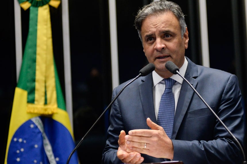 Aécio Neves teme que, sem uma candidatura própria do PSDB, tucanos se dividam e passem a apoiar Lula e Bolsonaro.
[fotografo] Agência Senado [/fotografo]