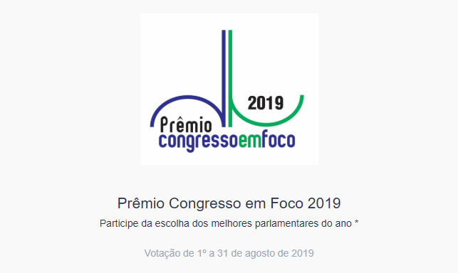 Entre na página de votação e escolha os melhores parlamentares do ano[fotografo]Congresso em Foco[/fotografo]