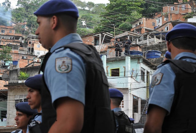 Policiais em operação[fotografo] EBC [/fotografo]