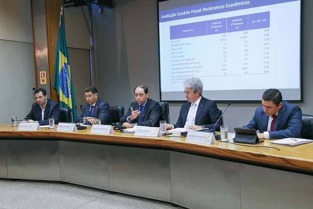 Coletiva sobre Relatório Bimestral de avaliação de Receitas e Despesas. 
Foto: Gustavo Raniere/ASCOM/Ministério da Economia