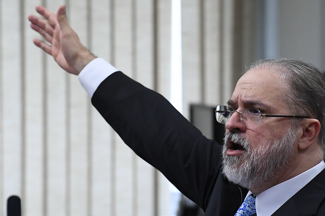 Aras foi indicado para assumir a PGR pelo presidente Jair Bolsonaro e foi sabatinado no Senado nesta quarta-feira (25). Foto: Geraldo Magela/Agência Senado