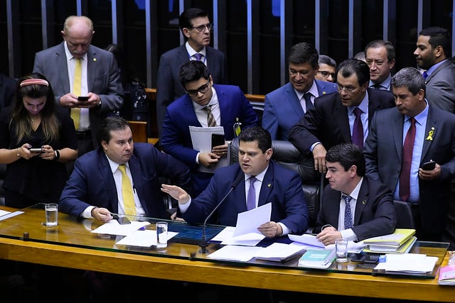 Para votar Previdência na terça-feira (1º), Alcolumbre decidiu convocar nova sessão do Congresso para votar LDO só na quarta-feira (2). Foto: Roque de Sá/Agência Senado