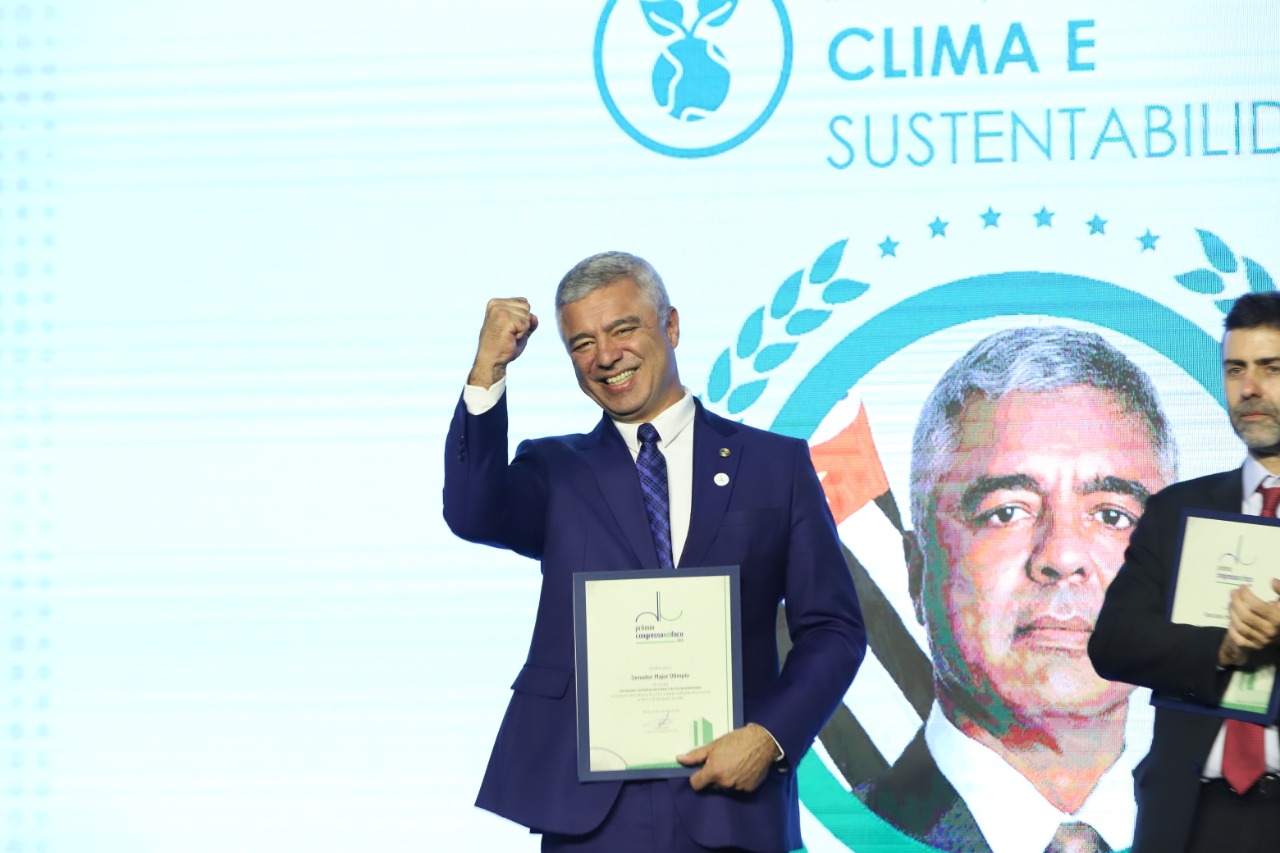 Major Olimpio é o destaque na categoria especial Clima e Sustentabilidade, segundo o público