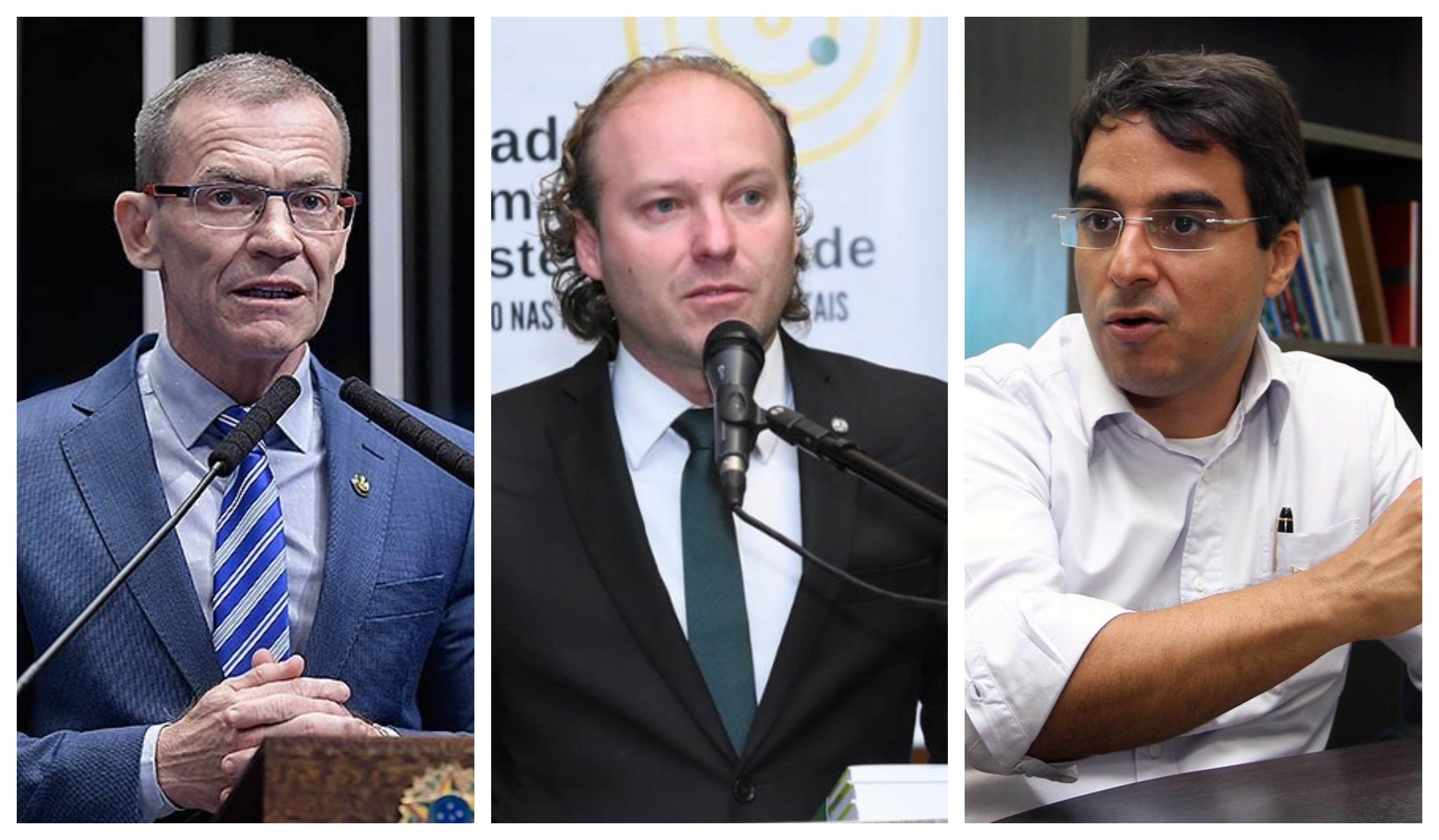 Fabiano Contarato, Rodrigo Agostinho e André Lima também vão responder a perguntas enviadas pelas redes sociais[fotografo]Fotos: Ag. Senado, Câmara e Brasília[/fotografo]