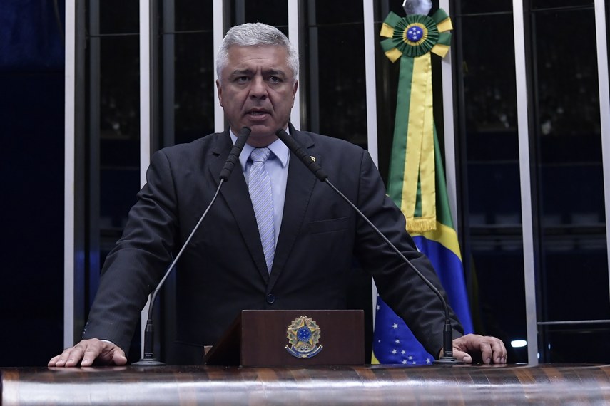 O senador Major Olímpio (PSL-SP). [fotografo]Agência Senado[/fotografo]