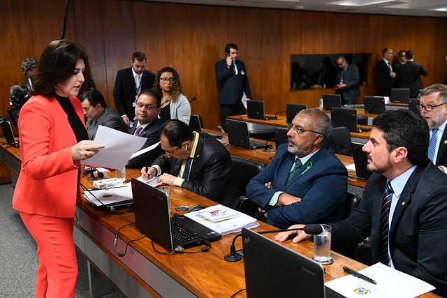 Simone Tebet fala sobre procedimentos para votação a senadores[fotografo]Marcos Oliveira/Ag. Senado[/fotografo]