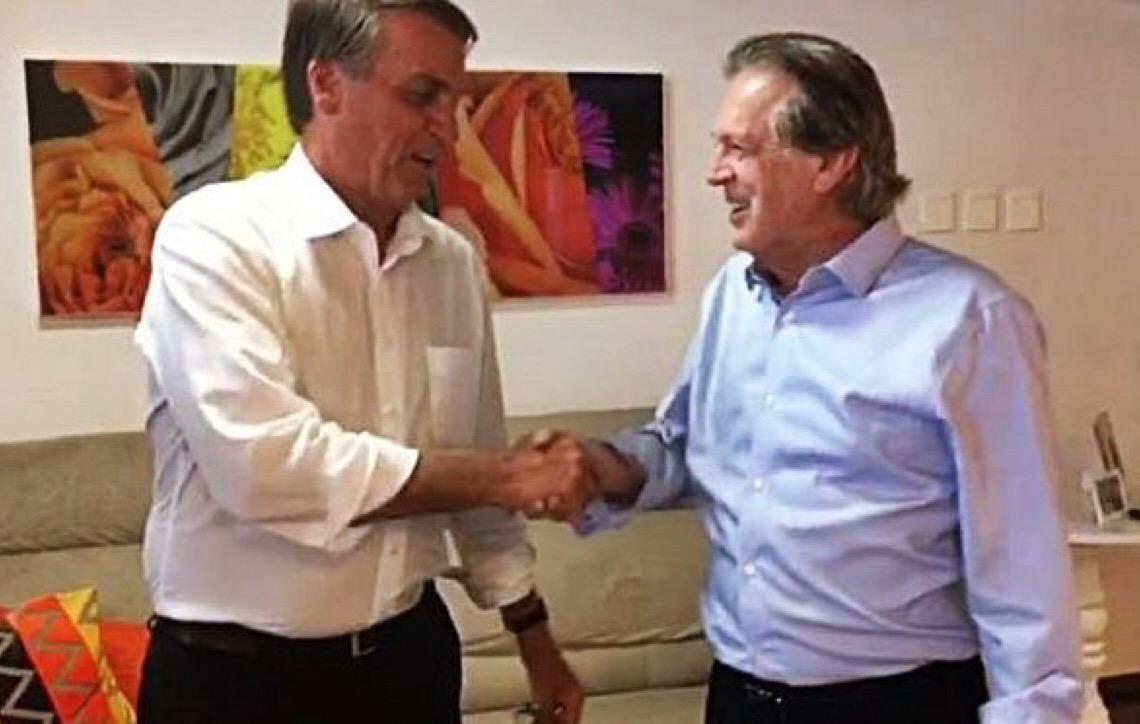 Bolsonaro e Bivar polarizam disputa dentro do PSL [fotografo] Reprodução PSL [/fotografo]