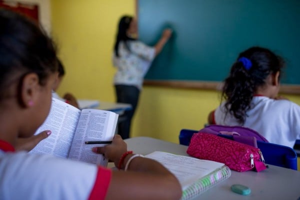 Alunos em sala de aula, antes da pandemia[fotografo]EBC[/fotografo]