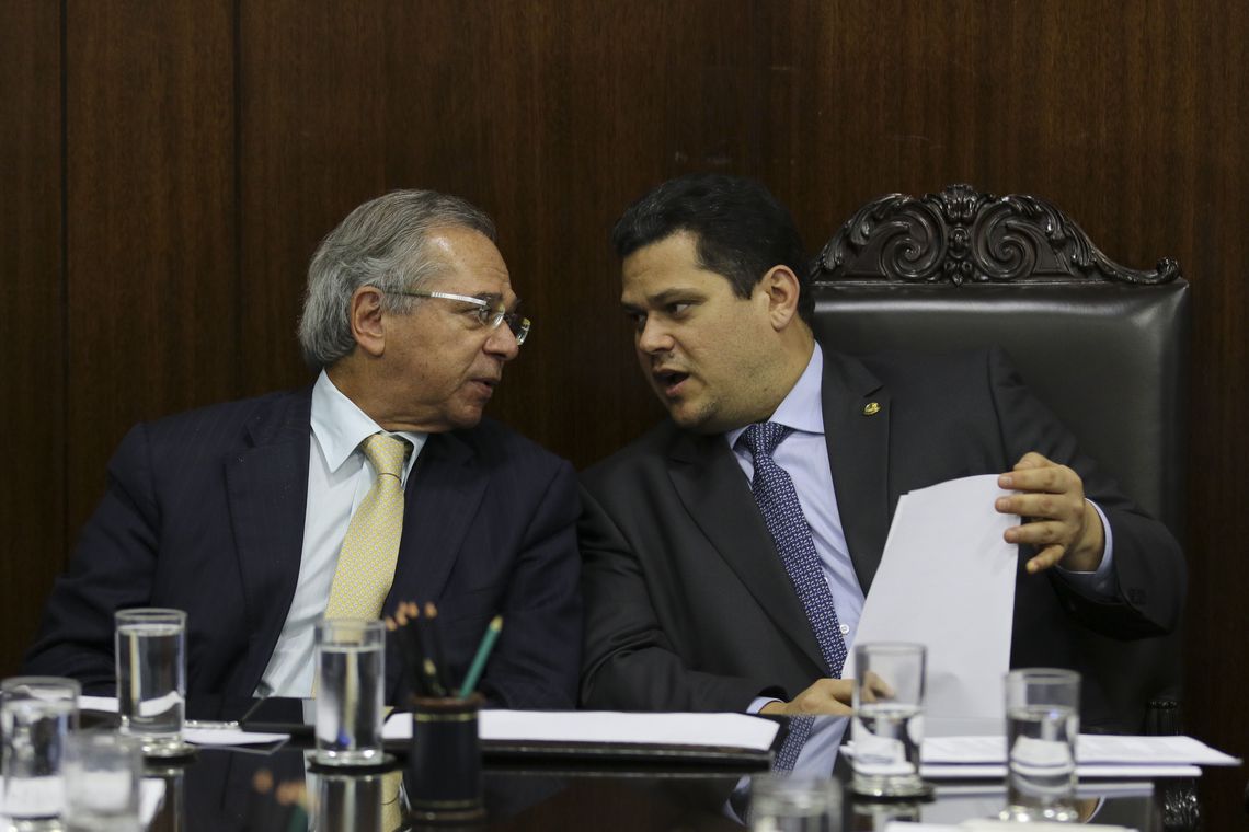 Senado tenta reverter crise com ministro da Economia.
[fotografo] Fábio Rodrigues Pozzebom [/fotografo]