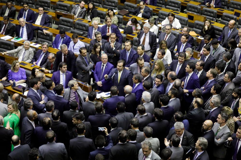 Até o presidente Rodrigo Maia saiu em defesa das emendas, aprovadas por 270 deputados [fotografo]Luis Macedo/Câmara dos Deputados[/fotografo]